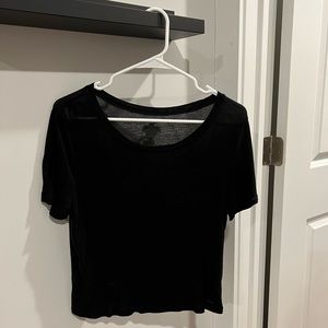 Hollister basic black tee. Very soft material!